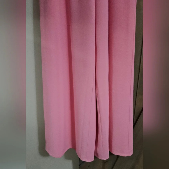 CAMILA COELHO Devon wide leg Trouser Pants in Baby Pink. Size small - Picture 5 of 9